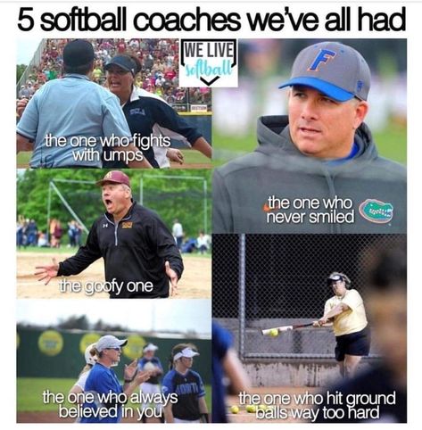 Softball Memes Funny, Softball Relatable, Fastpitch Softball Quotes, Funny Softball Quotes, Funny Sports Quotes, Softball Memes, Softball Things, Sports Quotes Softball, Sports Joke