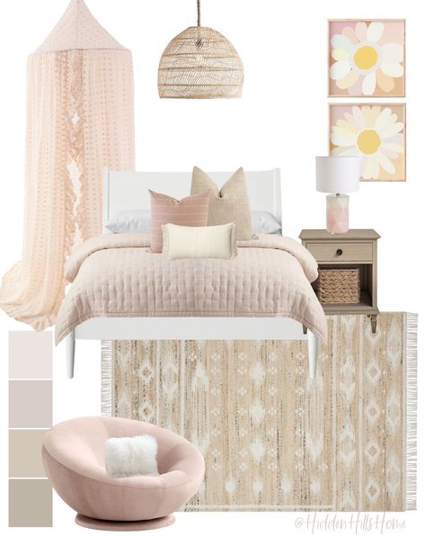 Grady Solid Wood Platform Bed curated on LTK Girly Boho Bedroom, Boho Bedroom Mood Board, Girls Room Inspiration, Bedroom Mood Board, Peachy Blush, Barbie Bedroom, Girl Room Inspiration, Girly Boho, Blue Stuff