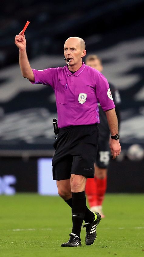 Mike Dean is the only referee in Premier League history to show 100 red cards Mike Dean, Red Cards, Soccer Referee, Cute Football Players, Creative Poster, Red Card, Creative Poster Design, Creative Posters, Box Office