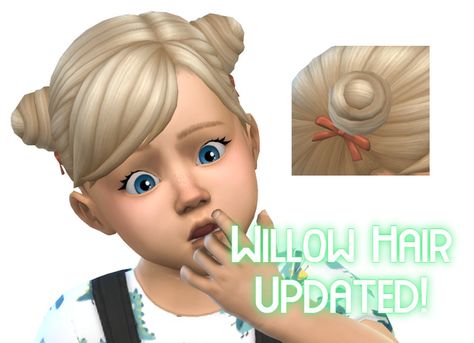 Ts4 Kids, Toddler Hair Sims 4, Maxis Match Cc, Sims 4 Traits, Simple Hairstyle, Pelo Sims, Sims 4 Children, Sims 4 Mm Cc, Sims 4 Game Mods