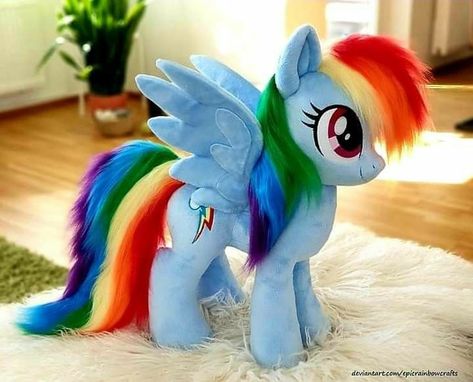 Rainbow Dash Mlp, Pony Plush, Recuerdos Primera Comunion Ideas, Dnd Races, My Lil Pony, My Little Pony Comic, My Little Pony Drawing, Mlp Pony, My Little Pony Pictures