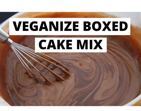 Vegan And Gluten Free Desserts, Recipes Of Desserts, Holiday Vegan Recipes, Vegan Cake Mix, Dairy Free Kids, Crazy Cake Recipes, Baking Business Ideas, Cake Mix Cupcakes, Egg Substitutes