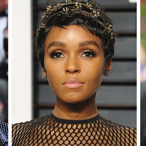 Janelle Monae, Bridal Hair Inspiration, Simple Wedding Hairstyles, Best Wedding Hairstyles, Short Wedding Hair, Pixie Haircuts, Pixie Bob, Stylish Hair, Pixie Hairstyles