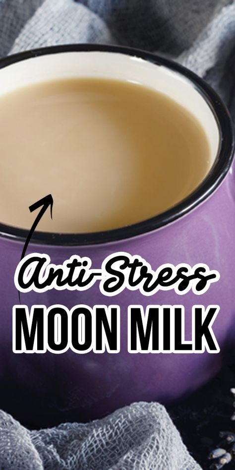 Warm Milk Recipes For Sleep, Moon Milk Recipe For Sleep, Warm Drinks Recipes, Moon Milk Recipe, Pumpkin Crockpot, Moon Milk, Sleep Drink, Health Drinks, Healthy Drinks Recipes