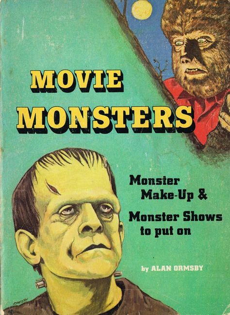 My School Book Club And Book Fair Library Makeup Book, Makeup Zombie, Classic Monster Movies, Monster Makeup, Monster Book Of Monsters, Famous Monsters, Classic Monsters, Universal Monsters, Up Book