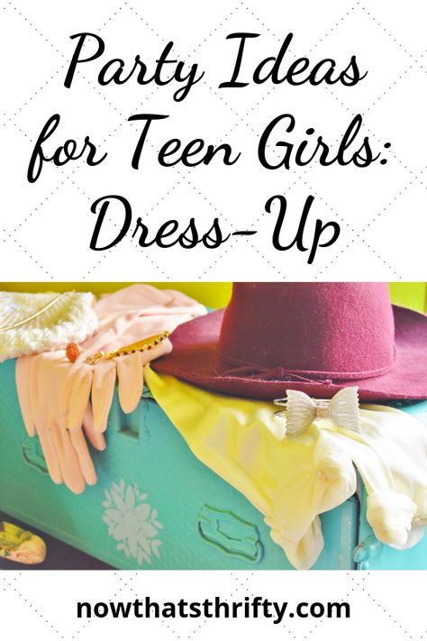 Party Ideas For Teen Girls, Teen Birthday Ideas, Birthday Ideas For Girls, Trendy Party Outfits, Dress Up Party, Girls Birthday Party Themes, Birthday Party For Teens, Dressup Party, Girls Dress Up