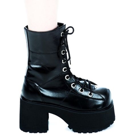 Demonia Ranger Boots ❤ liked on Polyvore featuring shoes, boots, demonia mary janes, maryjane shoes, demonia boots, demonia creeper and platform mary janes Demonia Ranger, Shoes Platform Boots, Boots Demonia, Ranger Boots, Demonia Boots, Ranger Boot, Demonia Shoes, Gothic Shoes, Boots And Leggings