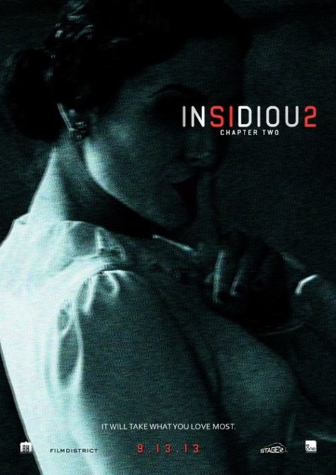 Insidious Chapter 2 poster. Sometimes all it takes is a shadow-ey image. let's be honest. Insidious Poster, Insidious 2, Lin Shaye, Patrick Wilson, Rose Byrne, Tv Horror, Horror Movie Posters, Movie Poster Art, 2 Movie