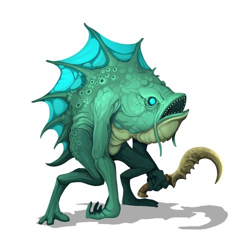 Aqua Planet, Singing Monsters, Rpg Characters, Dnd Monsters, Fantasy Creatures Art, Fantasy Monster, Monster Art, Role Play, Dnd Characters