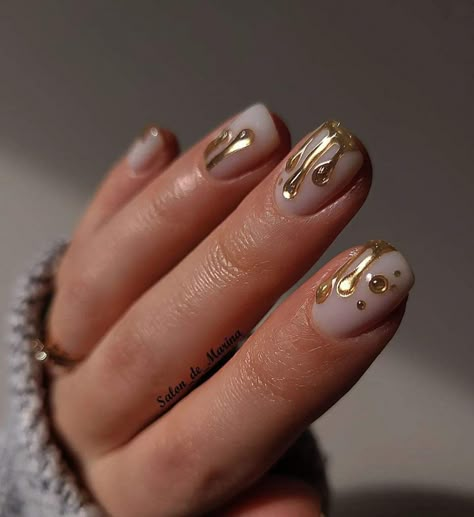 Short Classy Nails, Mens Nails, Nagellack Trends, Milky Nails, Mirror Nails, Drip Nails, Nagel Tips, Minimal Nails, Short Nails Art