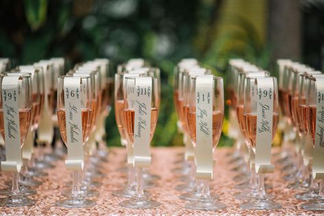 10 Pretty Ways to Serve Champagne at Your Wedding | Photo by: Dear Wesleyann | TheKnot.com Halloween Wedding Favors, Fun Guest Book, Wedding Wallpaper, Vintage Surfboards, Wedding Etiquette, Wedding Favors Cheap, Champagne Wedding, Wedding Gift Favors, Champagne Flutes