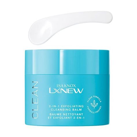 Isa Knox LXNEW Clean 2-In-1 Exfoliating Cleansing Balm Makeup Remover Balm, Avon Skin Care, Avon Skin So Soft, Avon Catalog, Makeup Sale, The Face Shop, Cleansing Balm, Gel Cleanser, Cleanser And Toner