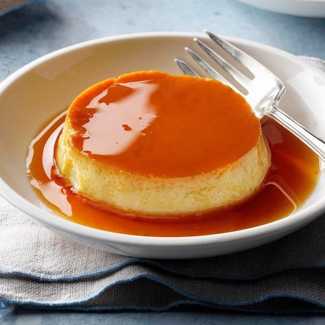 Baked Custard Recipe, Caramel Custard Recipe, Custard Dessert Recipes, Custard Recipe Easy, Flan Dessert, Easy Custard, Caramel Custard, Caramel Flan, Custard Recipe