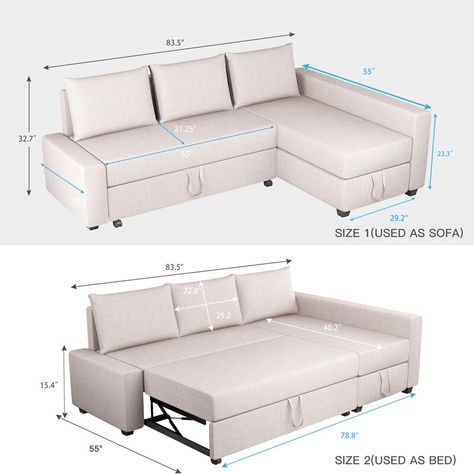 Brayden Studio® Amedea Square Arm Sofa Bed | Wayfair.ca Bed Dimensions Cm, Bed Measurements, Pull Out Sleeper Sofa, Drawings Tutorials, Baby Sensory Play, Square Arm Sofa, Bed Dimensions, Bed Furniture Design, L Shaped Sofa