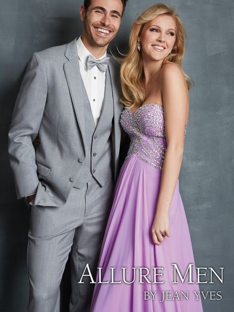 Allure Men Heather Gray - 10272 Grey Prom Tuxedo, Tux For Prom, Grey Tux, Tuxedo Styles, Allure Men, Mens Wedding Suits, Summer Menswear, Prom Tuxedo, Madison James