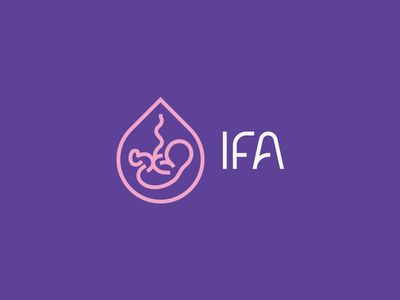 IFA Fertility Images, Obstetrics And Gynecology Logo, Midwifery Logo Design, Fertility Logo Design, Pregnant Logo Design, Clinic Logo, Baby Logo, Advertising Design, Creative Professional