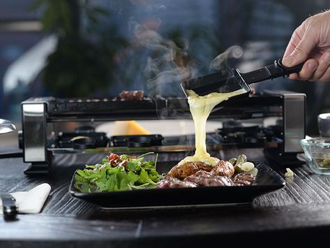 Party Grill®: Raclette Tabletop Grill | New York Post Tabletop Grill, Table Grill, Table Top Grill, Indoor Electric Grill, Raclette Grill, Grill Party, Indoor Grill, Grill Plate, Electric Grill