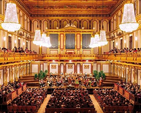 MUSIKVEREIN (Vienna) - All You Need to Know BEFORE You Go Musikverein Vienna, Vienna Austria Travel, Day Trips From Vienna, New Year Concert, Golden Hall, Country Dates, Vienna Philharmonic, Vienna State Opera, Schönbrunn Palace