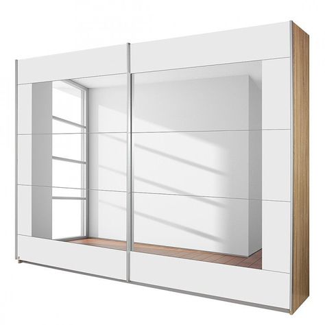 White sliding door wardrobe