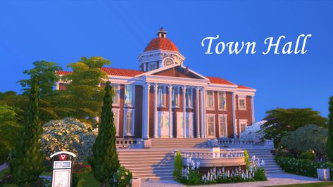 Sims 4 Town, 4 Town, Sims 4 House Design, Hairstyle Tutorials, Sims Building, Willow Creek, Loft House, Sims 4 Build, Arts Center