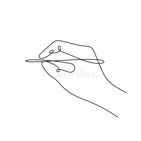 Instagram Highlight Icons Drawing, Artist Line Art, Hand With Pencil Drawing, One Line Hand Drawing, Rocket Ship Tattoo, One Line Illustration, Hand Line Art, Line Animation, Pen Icon