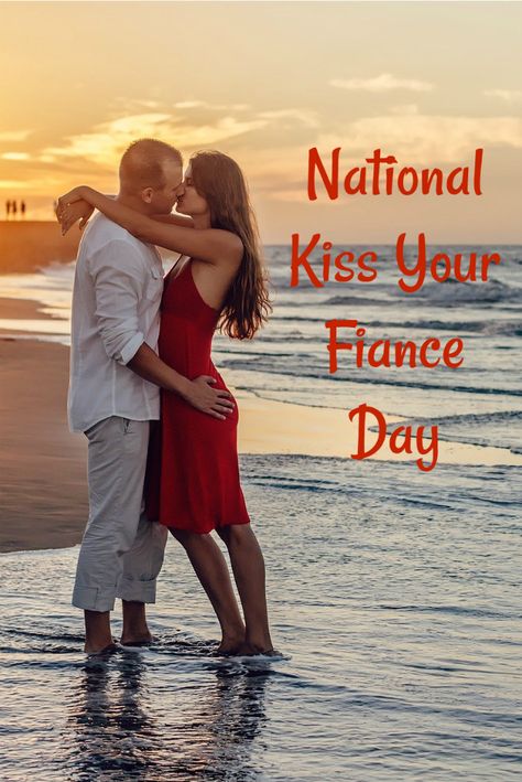 March 20 is National Kiss Your Fiance Day - time to pucker up and show some affection. #nationaldays #kissingday   #kissyourfianceday #nationaldaysoftheyear #celebrations National Days In March, National Kissing Day, Kissing Facts, Kiss And Make Up, Longest Kiss, A Days March, National Days, Love And Affection, Today Is The Day