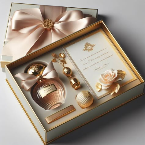 Image Creator Perfume Gift Box Ideas Packaging, Perfume Gift Box Ideas, Perfume Packaging Ideas, Packaging Parfum, Luxury Gift Box Packaging, Parfum Packaging, Luxury Perfume Packaging, Perfume Package, Makeup Branding