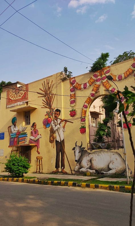 lodhi art district, delhi Lodhi Art District Photography, Aesthetic Places In Delhi, New Delhi Aesthetic, Lodhi Art District, Delhi Pics, Delhi Aesthetic, City Aesthetics, Delhi City, Big Bazaar