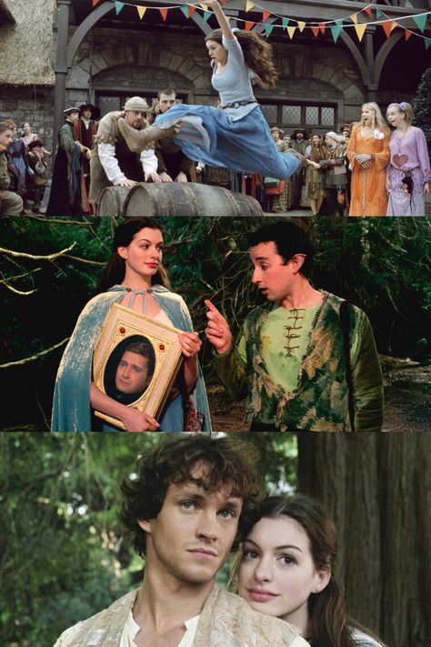 Ever After Movie Aesthetic, Ella Enchanted Outfits, Fairy Movies, Ella Enchanted Movie, Enchanted Movie, Enchanted Party, Ireland Pictures, Childhood Aesthetic, Ella Enchanted