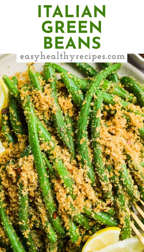 Vegetable Dinner, Green Bean Recipe, Italian Green Beans, Green Bean Dishes, Delicious Green Beans, Bread Crumbs Recipe, Parmesan Green Beans, Vegetable Casserole Recipes, Parmesan Bread