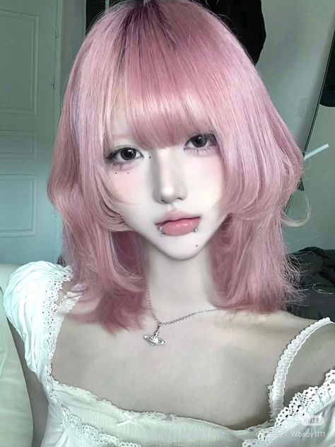 Kawaii Hairstyles, Cute Makeup Looks, Dye My Hair, Hair Reference, Very Long Hair, Hair Inspo Color, Dream Hair, Pretty Makeup, Cute Makeup