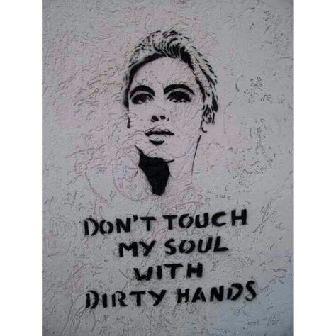 Edie Sedgwick Dirty Hands, Street Art Graffiti, Touch Me, Banksy, Graffiti Art, Urban Art, 그림 그리기, Morning Quotes, The Words