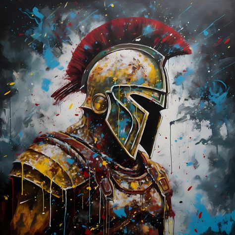 Knight Artwork, Spartan Art, Spartan Logo, Samurai Wallpaper, Greek Warrior, Graffiti Words, Scary Wallpaper, Gym Gifts, Art Album