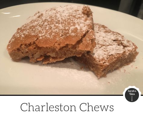 Charleston Chews Charleston Chews Recipe, Chewy Cake Recipe, Charleston Chewies Recipe, Charleston Chewies, Chewies Recipe, Charleston Chew, Blondie Dessert, Bar Desserts, Chef Cake