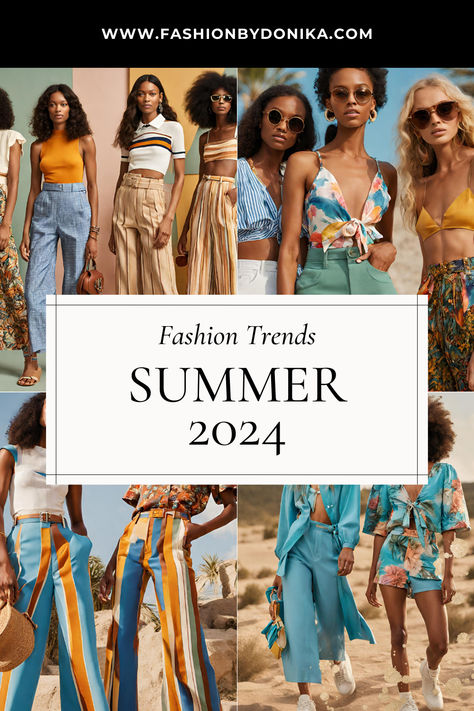 As the temperatures rise and the sun shines brighter, it’s time to revamp your wardrobe with the hottest trends of Summer 2024. This season brings a mix of bold statements, nostalgic nods, and refreshing styles that are sure to elevate your summer outfits to the next level. From playful patterns to chic silhouettes, here are the top fashion trends to watch out for in Summer 2024. 2024summer Look, Tops 2024 Trends, What To Wear This Summer 2024, Current Fashion Trends 2024 Summer, Summer 24 Fashion Trends, Summer 2024 Street Style Trends, Trendy Fashion Tops 2024 Summer, Summer Fashion Inspo 2024, Summer Fashion 2024 Women