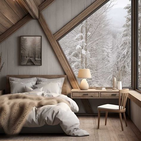 How Rustic Meets Minimalism in Scandinavian Bedroom Designs • 333+ Images • [ArtFacade] Cozy Scandinavian Interior Design, Rustic Scandinavian Bedroom, Scandinavian Bedroom Nordic, Scandinavian Lodge, Modern Mountain Bedroom, Modern Scandinavian House Plans, Rustic Scandinavian Living Room, Alpine Interior, Scandinavian Bedroom Design