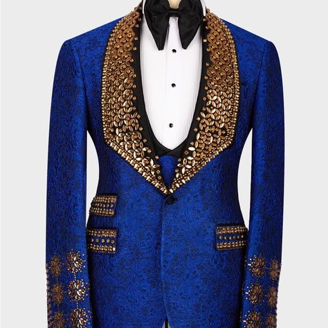 Please Allow Three Weeks For Processing And Delivery Thanks 14 Days Made To Order Limited Edition On The Site Www.Nanaloafers.Com Link In Bio Sizes 36r-50r Reasonable Offers Accepted Only Five Pieces: Jacket, Vest, Trouser, Bowtie, Shirt Material : 100% Silk Satin 50 Wedding Dress, Wedding Navy Blue, Black Tuxedo Jacket, Tuxedo Colors, Grey Tuxedo, Prom Blazers, Great Comet Of 1812, Mens Fashion Swag, The Great Comet