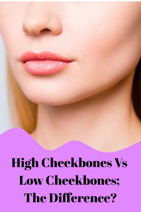 High Cheekbones Vs Low Cheekbones; The Difference? Prominent Cheekbones Women, How To Get High Cheekbones, High Vs Low Cheekbones, Low Cheekbones Women, High Cheekbones Women, High Cheekbones Aesthetic, Low Cheekbones, Cheek Bones, Facial Bones