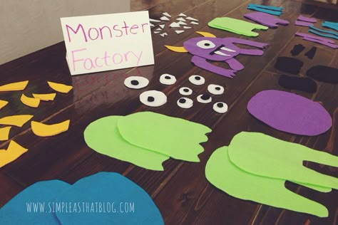 A Monster Party Made Easy Monster Party Games, Monsters Inc Party, Home Craft Projects, Superhero Party Games, Adult Halloween Party Decorations, Monster Mash Party, Teenager Party, Monster First Birthday, Little Monster Party