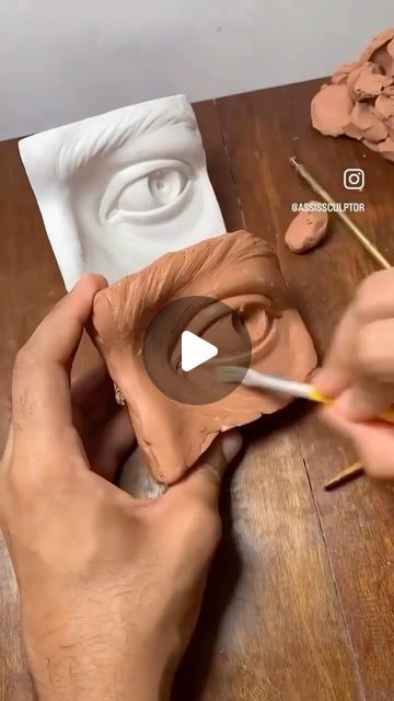 Sculpture Art Academy on Instagram: "How to sculpt eyes👁️
By @assissculptor

📩 Features & Promos via DM

#eye #eyesculpture #sculpturestudio #eyeartwork #eyeart #eyes #eyeartist" Sculpting Eyes, Eye Sculpture, Eyes Artwork, Art Academy, August 10, Eye Art, Sculpture Art, Sculpture, On Instagram