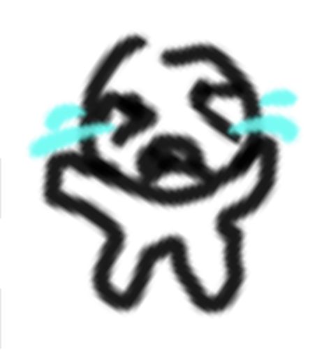 Crying Reaction Photo, Crying Doodle, Crying Reaction, Reaction Stickers, Lil Drawings, Silly Drawings, Moral Orel, Crying Face, Cat Doodle