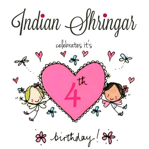 Had such a busy  hectic day that I simply forgot that it's my #blogversary!  Yup  Indianshringar turns 4 today and it's been an incredible  "beauty-full" journey.  A huge thank you to each and everyone of you for your love and support . The celebrations shall happen soon so stay tuned Funny Birthday Pictures, Birthday Wishes For Kids, Funny Birthday Meme, Birthday 4, Birthday Wishes For Daughter, Happy 4th Birthday, 40th Birthday Cards, Love Anniversary Quotes, Happy 40th Birthday