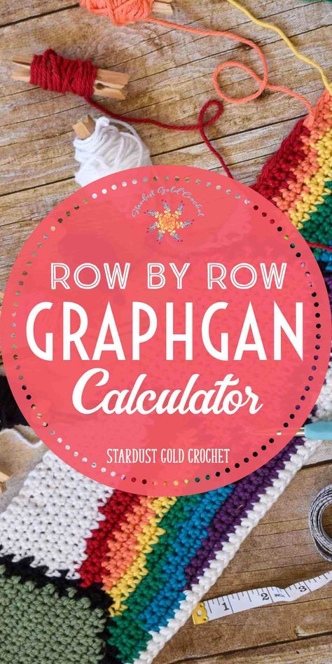 Row by Row Blanket Size Calculator – This is how big you graphgan blanket will be! – Stardust Gold Crochet Free C2c Graphgan Patterns, Graphgan Crochet, Crochet Blanket Sizes, Crochet Graphgan, Gold Crochet, Corner Crochet, Crochet Graphs, Crochet Graph, Corner To Corner Crochet