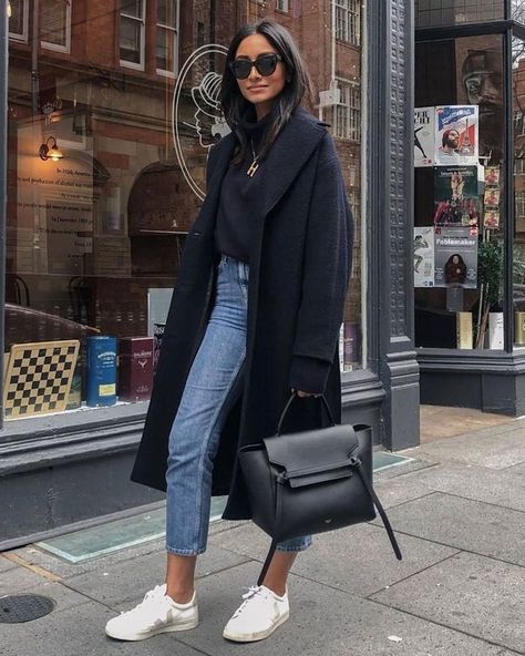 New York Winter Outfit, Winter Mode Outfits, First Date Outfits, Winter Outfits Cold, Outfit Mujer, Shorts Fashion, Influencers Fashion, Coat Outfits, Trend Fashion