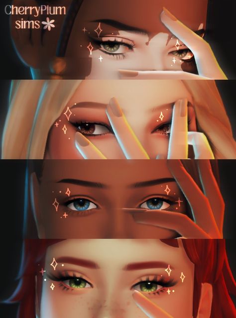 CherryPlumSims_Blossom Eyes ✧ | Patreon Sims 4 Non Default Eyes Cc, Sims 4 Eyelashes Cc Lashes, Eyes Sims 4 Cc, Sims 4 Free Mods, Sims 4 Cas Background, Sims 4 Cc Eyes, Sims 4 Cas Mods, Sims 4 Bedroom, Free Sims 4