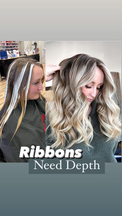 Making Ribbons, Ribbon Highlights, Color Formulas, Hair Color Formulas, Hair School, Grey Hair, Hair Videos, To Leave, Highlights