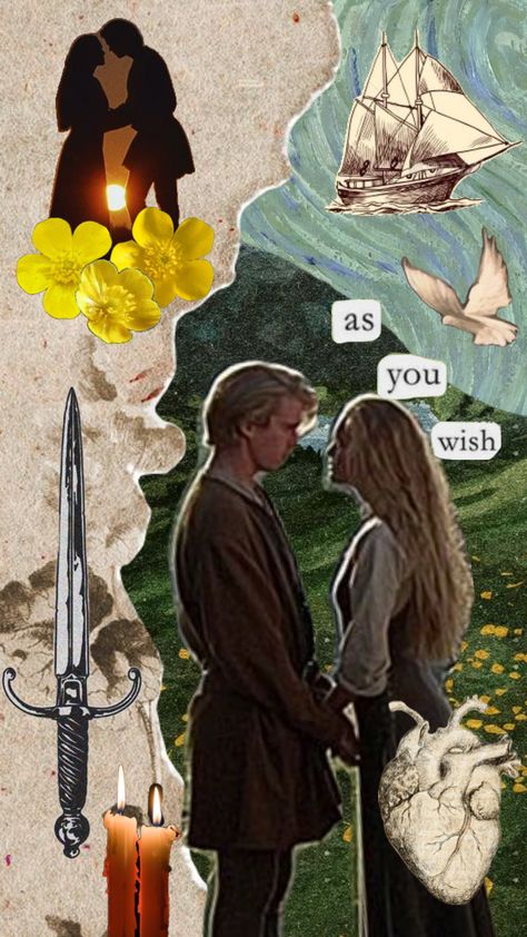 #theprincessbride Princess Bride Movie, Movie Collage, Princess Quotes, The Princess Bride, Chick Flicks, Princess Bride, Movie Wallpapers, Writing Poetry, Fantasy Aesthetic