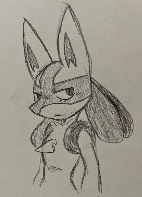 Pokemon Sketch Art, Pokemon Doodles Easy, Pokemon Pencil Drawings, Pikachu Reference, Pokemon Drawing Ideas, Pokemon Drawings Sketches Easy, Lucario Sketch, Pokemon Sketches Pencil, Pokemon Drawings Easy