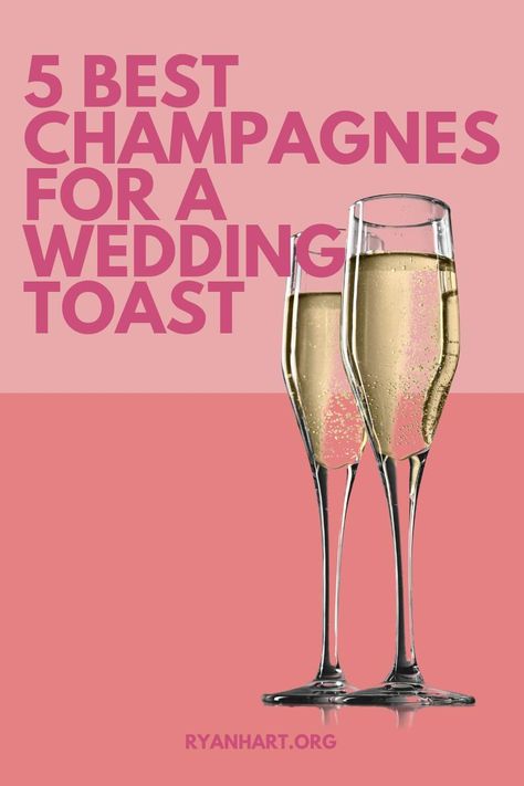 The best wedding champagne is one that suits your taste profile, doesn't cost too much, and pleases your guests. Here are our top picks. Best Champagne Brands, Champagne For Wedding, Wedding Champagne Toast, Types Of Champagne, Cheap Champagne, Best Sparkling Wine, Champagne Brands, Champagne Drinks, Drink Decorations