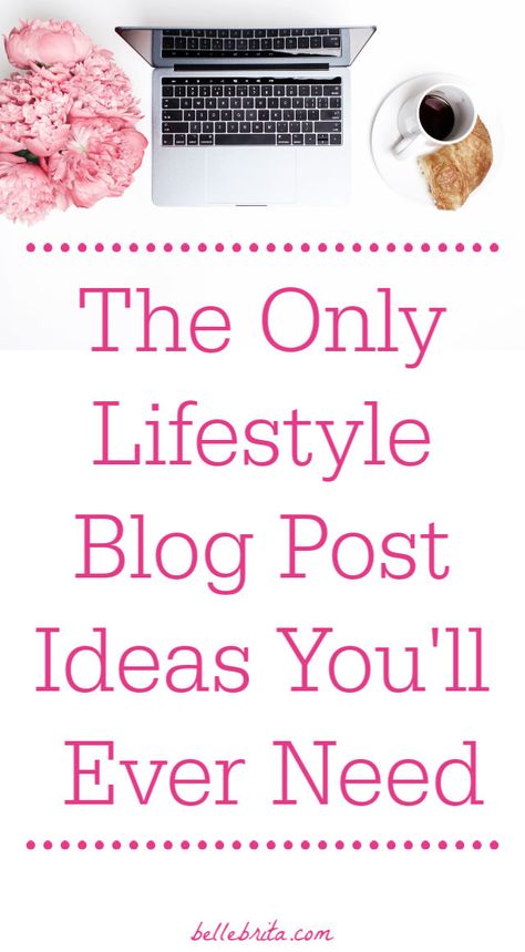 Need help brainstorming lifestyle blog post ideas? These types of blog post will perform well in search AND on social media! Pin now, read later! | Belle Brita #blogging #writersblock Lifestyle Blog Post Ideas, Instagram Business Marketing, Small Business Quotes, Blog Post Ideas, Blogging Inspiration, Blog Topics, Writers Block, Blog Content, Post Ideas